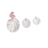 Wholesale Plastic Resin Petal Imitation Shell Hair Accessories And Earrings