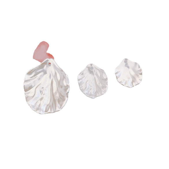 Wholesale Plastic Resin Petal Imitation Shell Hair Accessories And Earrings