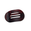 Wholesale Plastic Resin Simple Geometric Oval Duckbill Hair Clip With Baking Paint