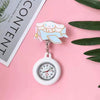 Wholesale Plastic Retractable Nurse Watch Cartoon Style Round Dial Luminous