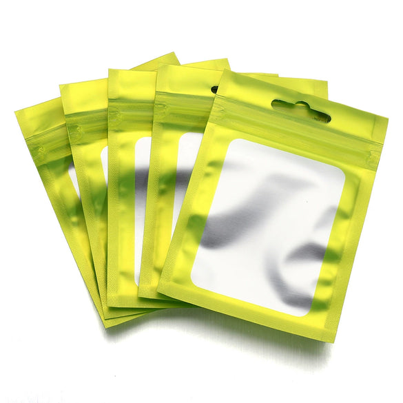 Wholesale Plastic Ziplock Bags For Jewelry Digital Electronic Products Printing Small Fresh Geometric Style Packaging
