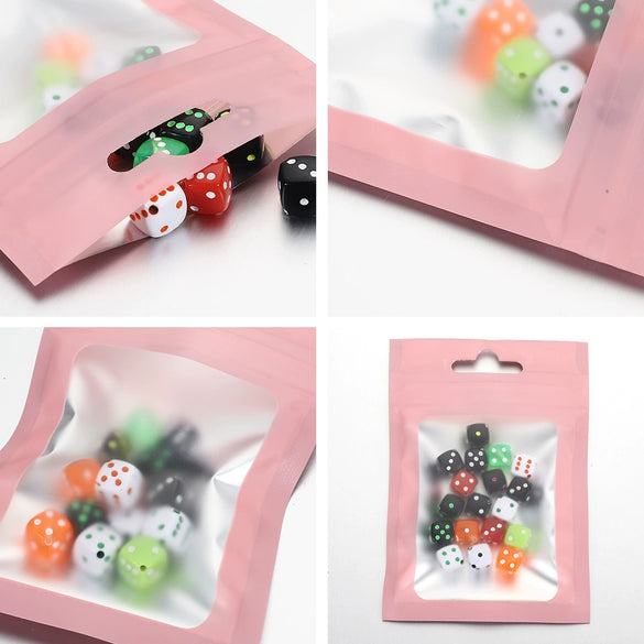 Wholesale Plastic Ziplock Bags For Jewelry Digital Electronic Products Printing Small Fresh Geometric Style Packaging