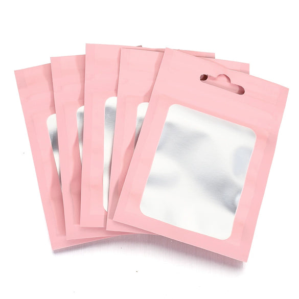 Wholesale Plastic Ziplock Bags For Jewelry Digital Electronic Products Printing Small Fresh Geometric Style Packaging