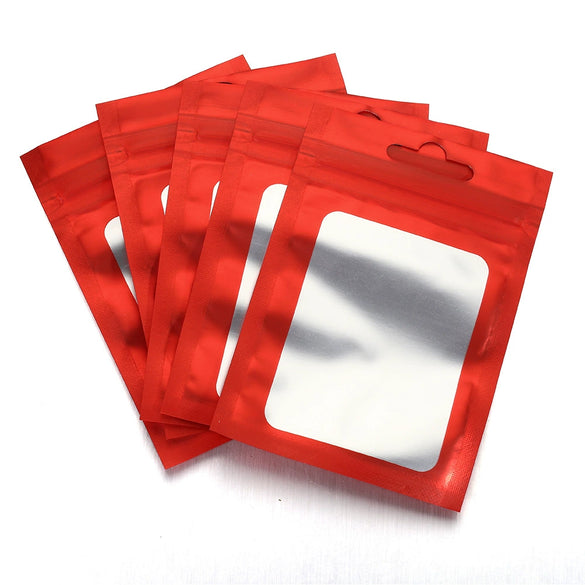 Wholesale Plastic Ziplock Bags For Jewelry Digital Electronic Products Printing Small Fresh Geometric Style Packaging