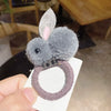 Wholesale Plush Animal Rabbit Hair Accessories Handmade For Children