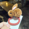 Wholesale Plush Animal Rabbit Hair Accessories Handmade For Children
