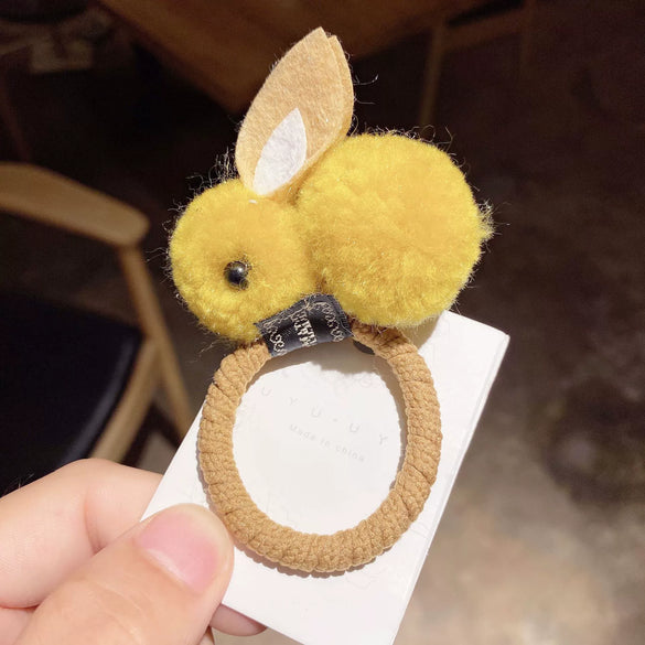 Wholesale Plush Animal Rabbit Hair Accessories Handmade For Children