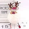 Wholesale Plush Fawn Fur Ball Elk Christmas Keychain Bag Pendant