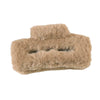 Wholesale Plush Minimalist Geometric Handmade Women's Hair Grab Clip Hair Accessories Headwear