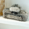 Wholesale Plush Square Grab Clip Hairpin Handmade For Women