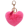 Wholesale Plush Tassel Love Key Chain For Car And Bag