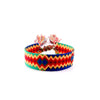Wholesale Polyester Hand Woven Bracelet With Bohemian Ethnic Style And Letter Design