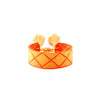Wholesale Polyester Hand Woven Bracelet With Bohemian Ethnic Style And Letter Design