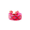 Wholesale Polyester Hand Woven Bracelet With Bohemian Ethnic Style And Letter Design