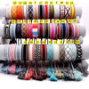 Wholesale Polyester Hand Woven Bracelet With Bohemian Ethnic Style And Letter Design