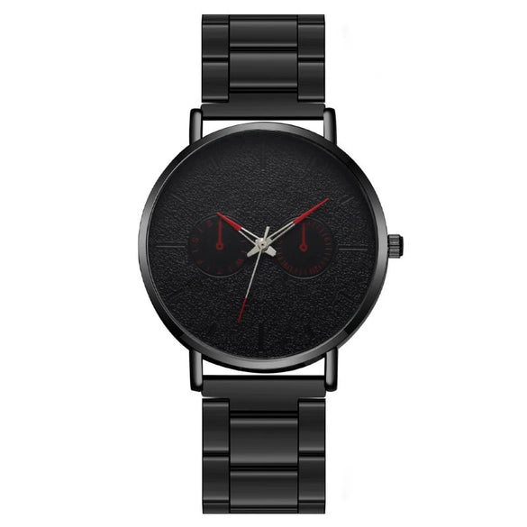 Wholesale Popular Fashion Men's Quartz Watch With Metal Band And Round Dial
