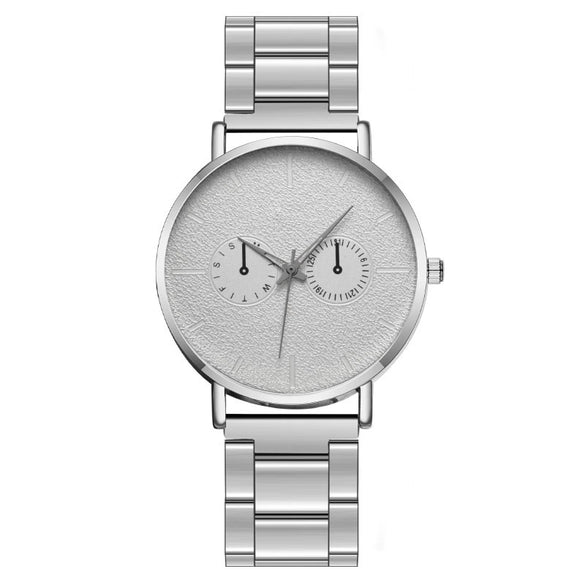 Wholesale Popular Fashion Men's Quartz Watch With Metal Band And Round Dial