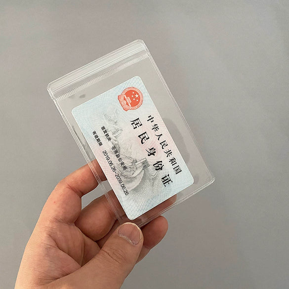 Wholesale Portable Small Jewelry Earrings Storage Transparent Pvc Self Sealing Ins Spot Sealed Bag