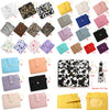 Wholesale Pu Leather Keychains Card Bags With Multiple Card Slots Solid Color Urban Simplicity