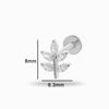 Wholesale Puncture Jewelry Titanium Alloy Heart Shape Electroplated For Women