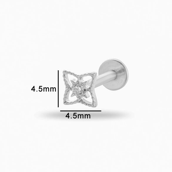 Wholesale Puncture Jewelry Titanium Alloy Heart Shape Electroplated For Women