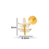 Wholesale Puncture Jewelry Titanium Alloy Heart Shape Electroplated For Women