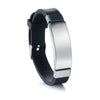 Wholesale Punk Fashion Geometric Silicone Adjustable Bracelet
