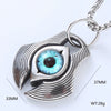 Wholesale Punk Necklace With Stainless Steel Geometric Pattern Fivepointed Star And Devil's Eye Design Polished