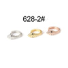 Wholesale Punk Style Metal Animal Snakeshaped Electroplated Rose Gold Women's Earrings