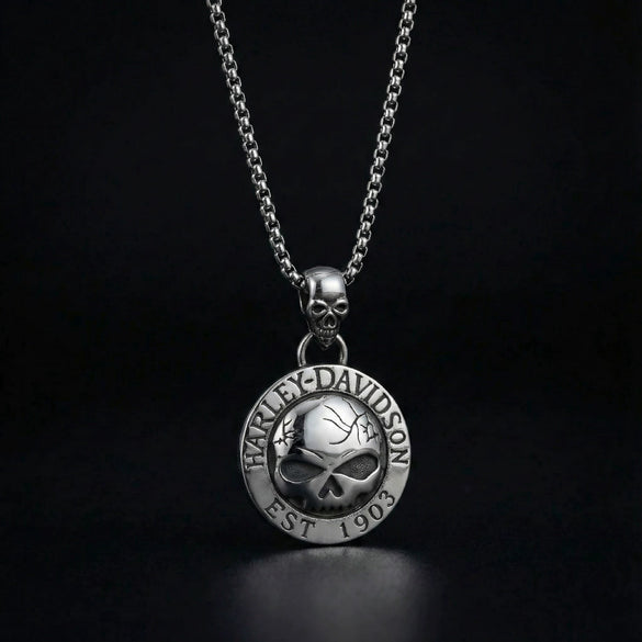 Wholesale Punk Titanium Steel Electroplated Skull And Cartoon Characters Accessories