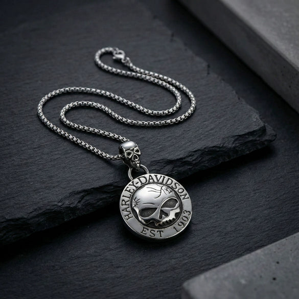 Wholesale Punk Titanium Steel Electroplated Skull And Cartoon Characters Accessories