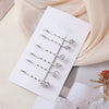 Wholesale Punk Zinc Alloy Electroplated Oneword Clip With Fivepointed Star Sunflower Starfish Leaf Design For Women