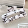 Wholesale Pvc Cartoon Animal Style Square Semiround Hollow Baking Paint Hair Gripper Clip Jewelry