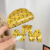 Wholesale Pvc Handmade Cartoon Animal Style Yellow Duck Hair Grab Clips For Women