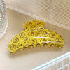 Wholesale Pvc Handmade Cartoon Animal Style Yellow Duck Hair Grab Clips For Women