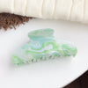 Wholesale Pvc Handmade Retro Zebra Pattern Hair Grab Clip For Women