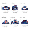 Wholesale Pvc Handmade Simple Geometric Semiround Square Hair Grab Clips For Women