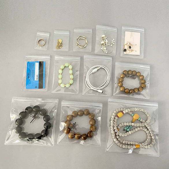 Wholesale Pvc Sealed Ziplock Bag For Jewelry Storage Like Bracelet And Earrings