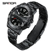 Wholesale Quartz Watch Alloy Alloy And Stainless Steel Material Round Shape Fashionable Men's Business Watch