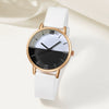 Wholesale Quartz Watch Alloy Case Silicone Strap Round Dial Leisure Style