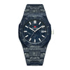 Wholesale Quartz Watch Alloy Plastic Stainless Steel Round Dial Marble Pattern Business Style Men's Watch