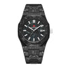 Wholesale Quartz Watch Alloy Plastic Stainless Steel Round Dial Marble Pattern Business Style Men's Watch