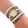Wholesale Quartz Watch With Imitation Ceramic Alloy Case Imitation Leather Band Round Dial Roman Numeral Scale Suitable For Men