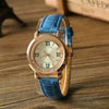 Wholesale Quartz Women's Watch Alloy Case Imitation Leather Strap Round Dial Leisure Style