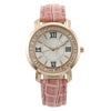 Wholesale Quartz Women's Watch Alloy Case Imitation Leather Strap Round Dial Leisure Style
