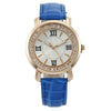 Wholesale Quartz Women's Watch Alloy Case Imitation Leather Strap Round Dial Leisure Style