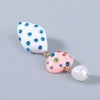 Wholesale Resin Acrylic Imitation Pearl Geometric Earrings For Women