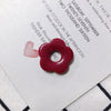 Wholesale Resin And Plastic Flower Earrings Accessories With Environmental Protection Treatment For Diy Jewelry