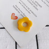Wholesale Resin And Plastic Flower Earrings Accessories With Environmental Protection Treatment For Diy Jewelry