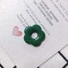 Wholesale Resin And Plastic Flower Earrings Accessories With Environmental Protection Treatment For Diy Jewelry